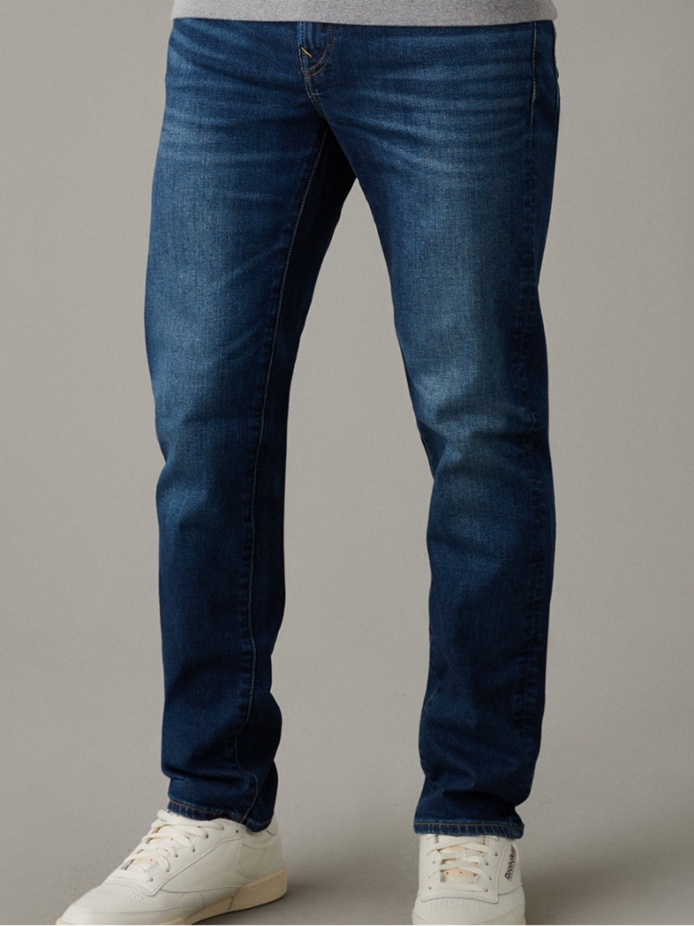 American Eagle Outfitters Men's Skinny Jeans in Dark Blue Wash 31x32